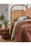 Rattan 3-Panel Queen Headboard 67"  | La  Forma | Wood Furniture