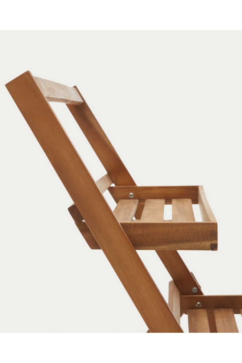 Acacia Outdoor Ladder Shelf | La Forma Victora | Oroatrade.com