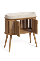 Oval Wooden Vanity Unit | La Forma Rokia | Oroatrade