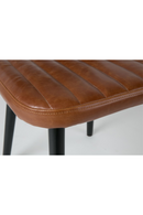 Channeled Leather Dining Chair | DF Jake | Oroatrade.com
