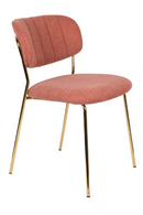 Mixed Fabric Upholstered Dining Chairs (2) | DF Jolien | Oroatrade.com