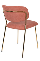 Mixed Fabric Upholstered Dining Chairs (2) | DF Jolien | Oroatrade.com
