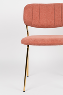 Mixed Fabric Upholstered Dining Chairs (2) | DF Jolien | Oroatrade.com