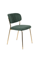 Mixed Fabric Upholstered Dining Chairs (2) | DF Jolien | Oroatrade.com