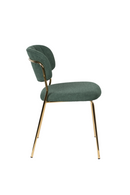 Mixed Fabric Upholstered Dining Chairs (2) | DF Jolien | Oroatrade.com