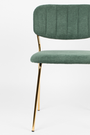 Mixed Fabric Upholstered Dining Chairs (2) | DF Jolien | Oroatrade.com