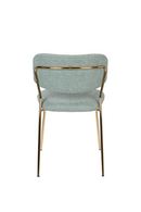 Mixed Fabric Upholstered Dining Chairs (2) | DF Jolien | Oroatrade.com