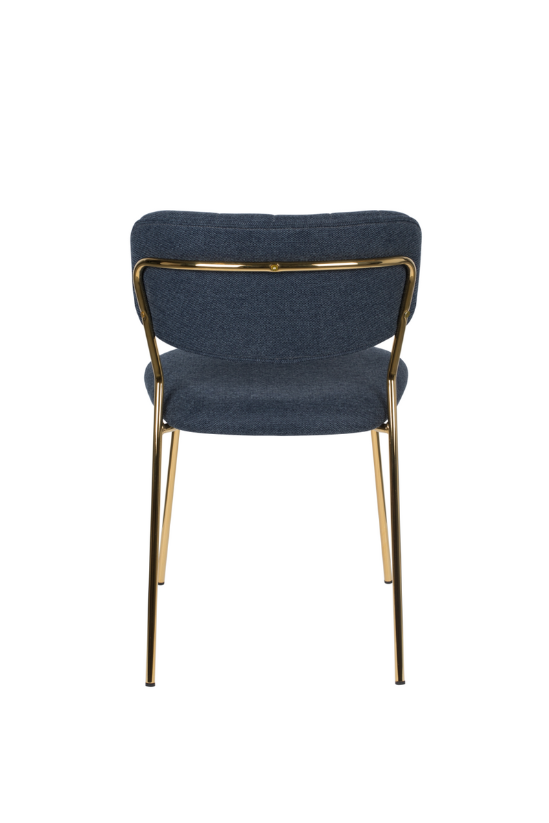 Mixed Fabric Upholstered Dining Chairs (2) | DF Jolien | Oroatrade.com