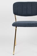 Mixed Fabric Upholstered Dining Chairs (2) | DF Jolien | Oroatrade.com