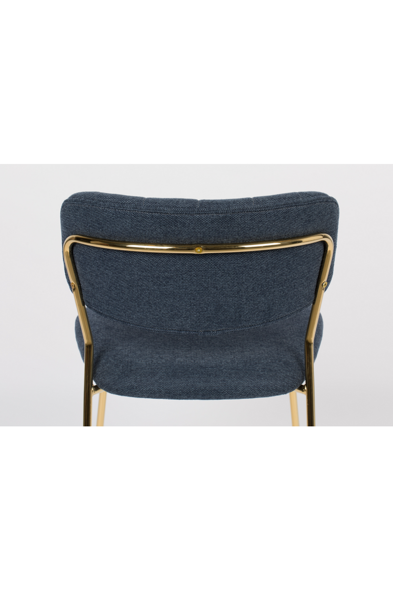 Mixed Fabric Upholstered Dining Chairs (2) | DF Jolien | Oroatrade.com