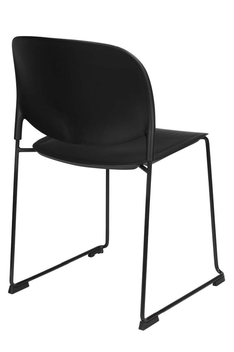 Black Dining Chairs (4) | DF Stacks | Oroatrade.com