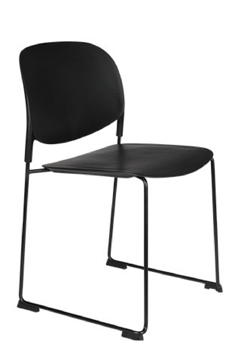 Black Dining Chairs (4) | DF Stacks | Oroatrade.com