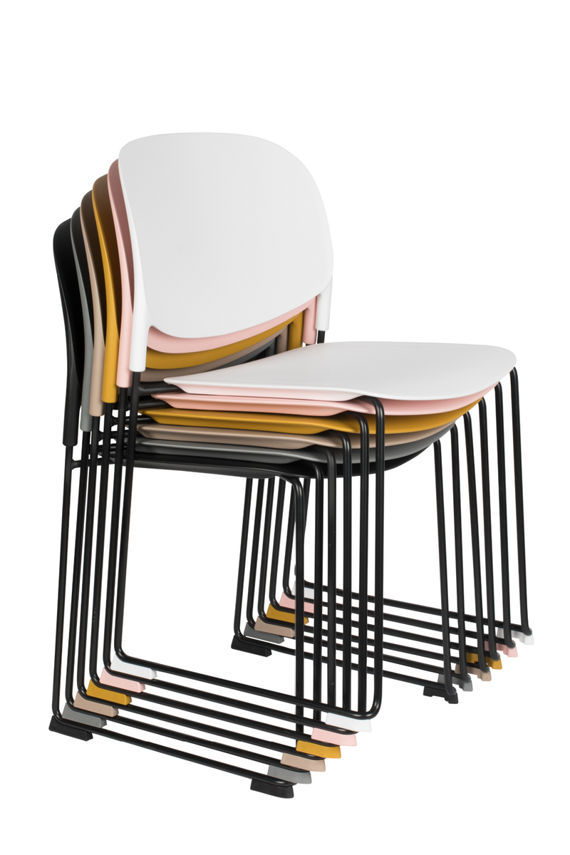 White Dining Chairs (4) | DF Stacks | Oroatrade.com
