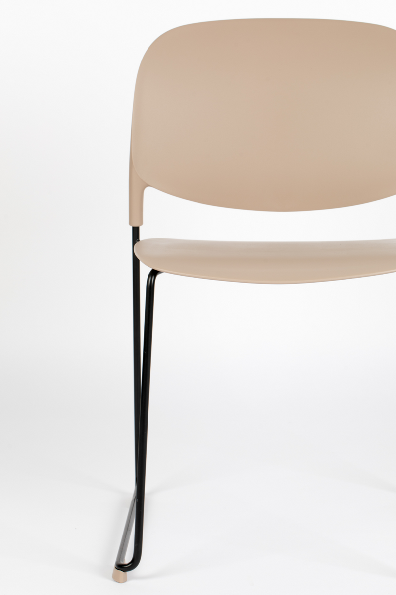 Beige Dining Chairs (4) | DF Stacks | Oroatrade.com