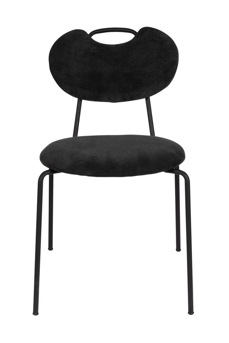 Black Dining Chair Set (2) | DF Aspen | Oroatrade.com