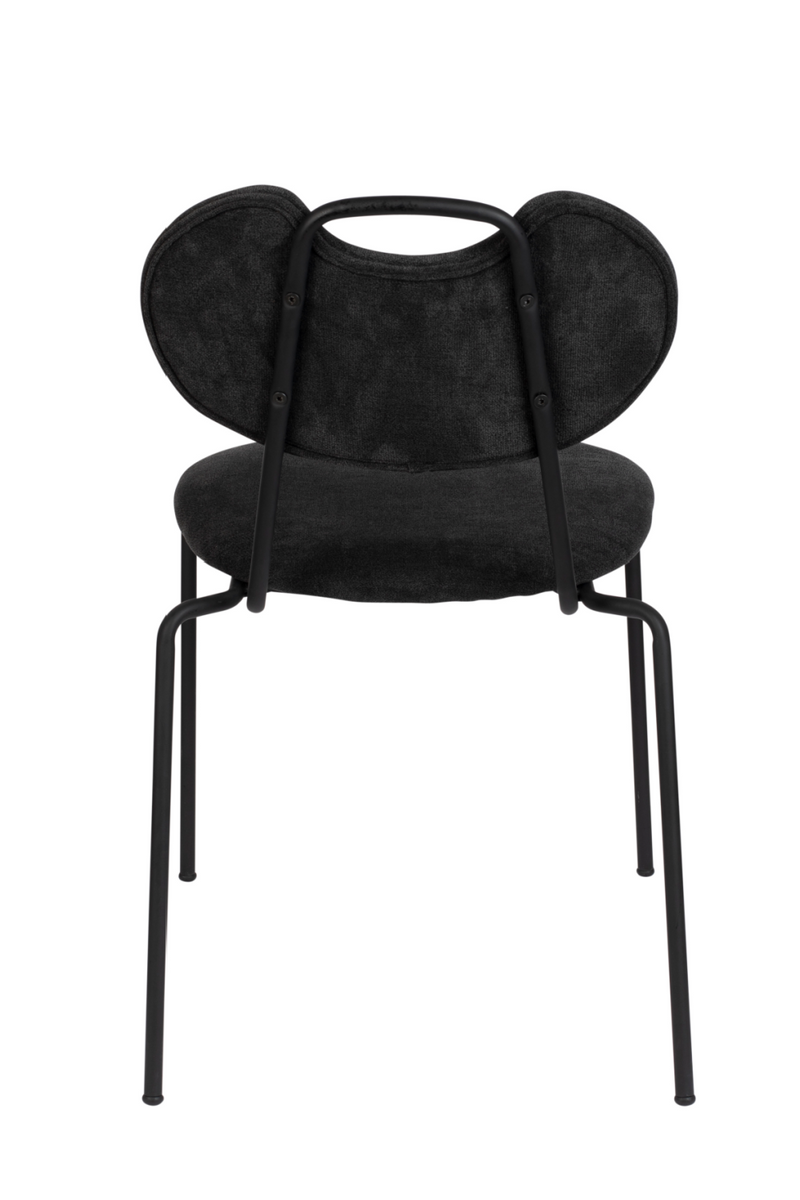 Black Dining Chair Set (2) | DF Aspen | Oroatrade.com