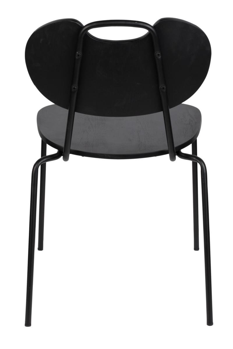 Lacquered Wood Dining Chairs (2) | DF Aspen | Oroatrade.com