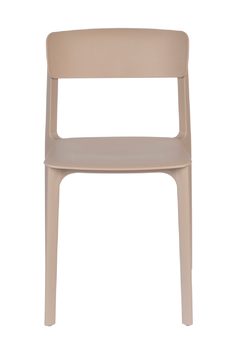 Light Brown Molded Chairs (4) | DF Clive | Oroatrade.com