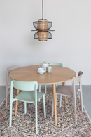 Fiberglass Modern Dining Chairs (4) | DF Clive | Oroatrade.com