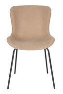 Upholstered Minimalist Dining Chairs (2) | DF Junzo | Oroatrade.com