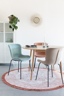 Upholstered Minimalist Dining Chairs (2) | DF Junzo | Oroatrade.com