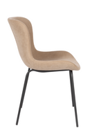 Upholstered Minimalist Dining Chairs (2) | DF Junzo | Oroatrade.com