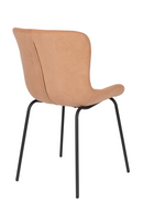 Upholstered Minimalist Dining Chairs (2) | DF Junzo | Oroatrade.com