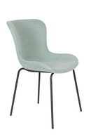 Upholstered Minimalist Dining Chairs (2) | DF Junzo | Oroatrade.com