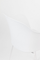 White Contemporary Dining Chairs (2) | DF Tango |  Oroatrade.com