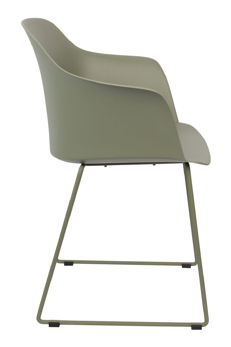 Green Contemporary Dining Chairs (2) | DF Tango | Oroatrade.com