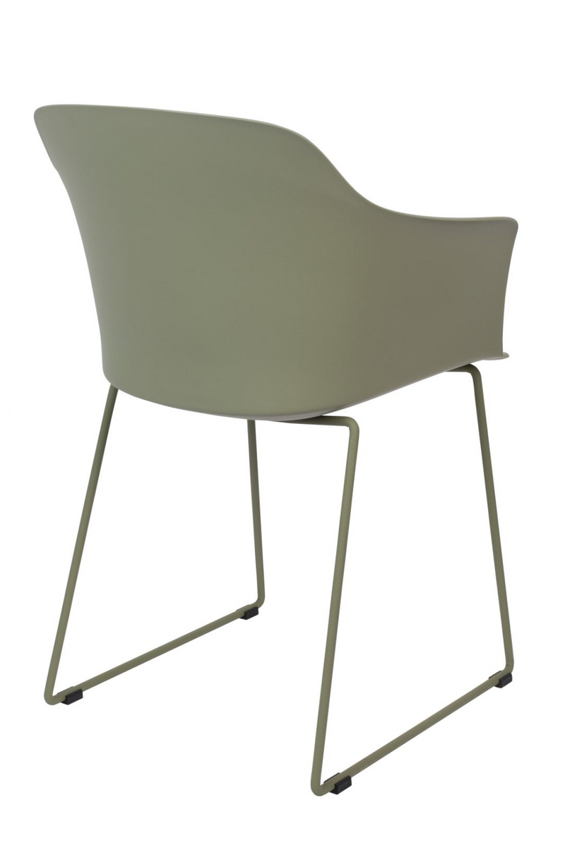 Green Contemporary Dining Chairs (2) | DF Tango | Oroatrade.com