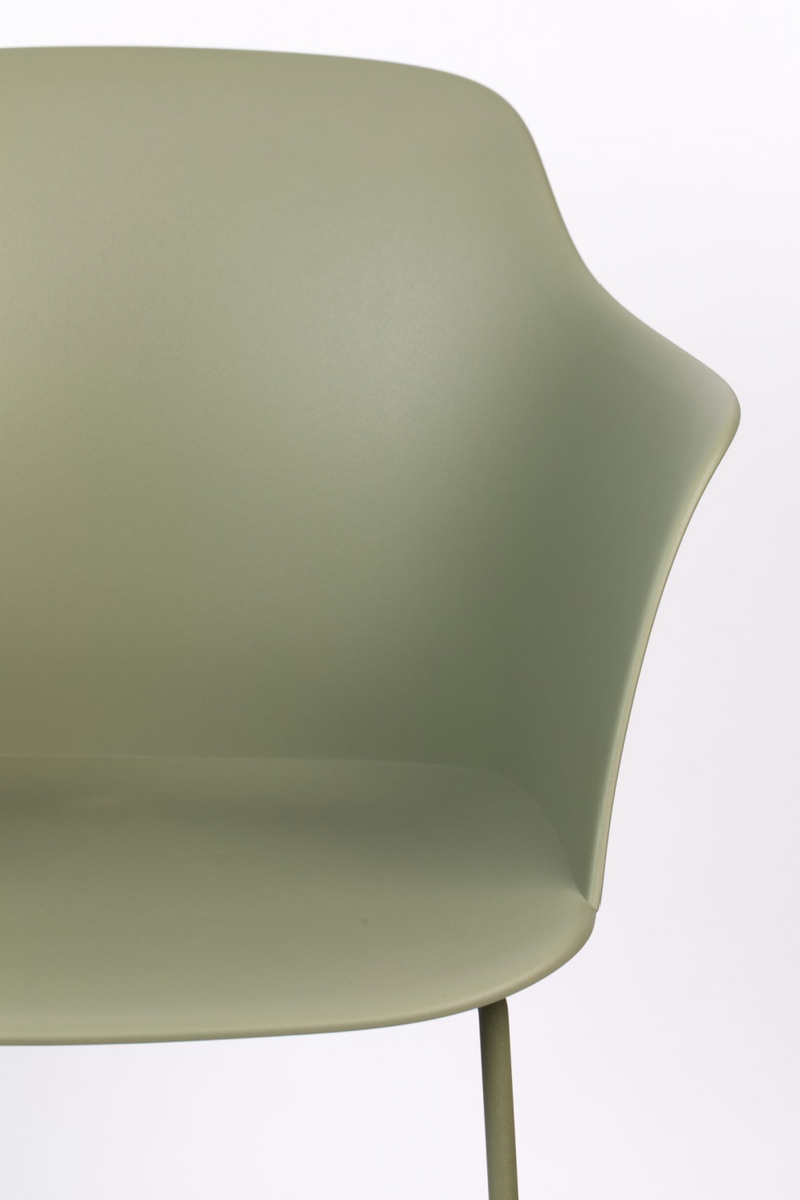 Green Contemporary Dining Chairs (2) | DF Tango | Oroatrade.com