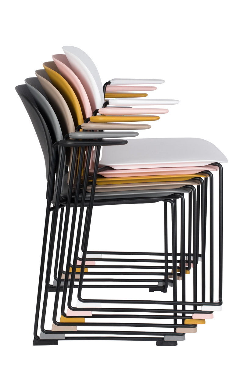 Pink Dining Chairs With Arms (4) | DF Stacks | Oroatrade.com