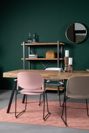 Pink Dining Chairs With Arms (4) | DF Stacks | Oroatrade.com