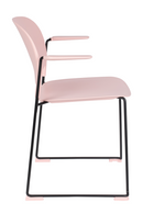 Pink Dining Chairs With Arms (4) | DF Stacks | Oroatrade.com