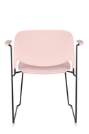 Pink Dining Chairs With Arms (4) | DF Stacks | Oroatrade.com