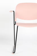 Pink Dining Chairs With Arms (4) | DF Stacks | Oroatrade.com