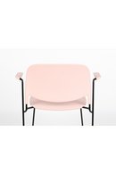 Pink Dining Chairs With Arms (4) | DF Stacks | Oroatrade.com