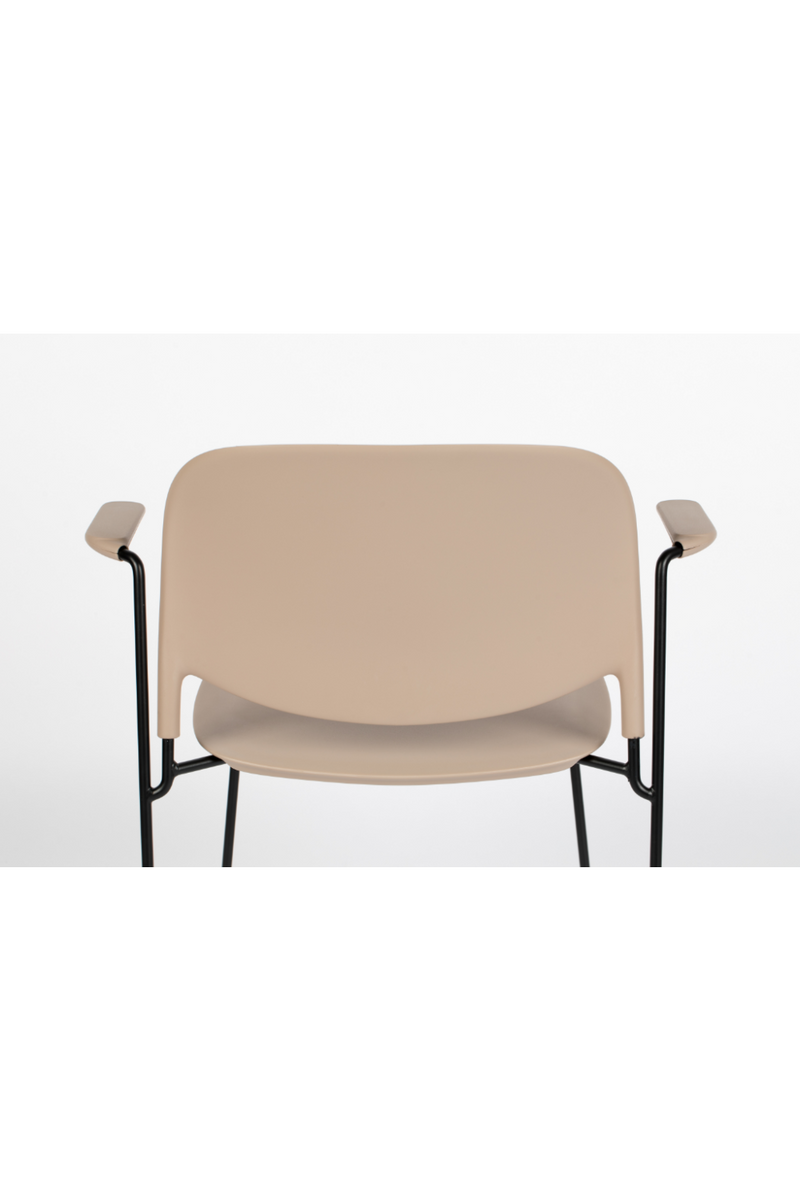 Beige Dining Chairs With Arms (4) | DF Stacks | Oroatrade.com