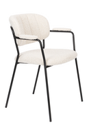 Bouclé Upholstered Armchairs (2) | DF Jolien | Oroatrade.com