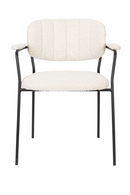 Bouclé Upholstered Armchairs (2) | DF Jolien | Oroatrade.com