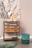 Green Accent Stool | DF Bubbly Forrest | Oroatrade.com