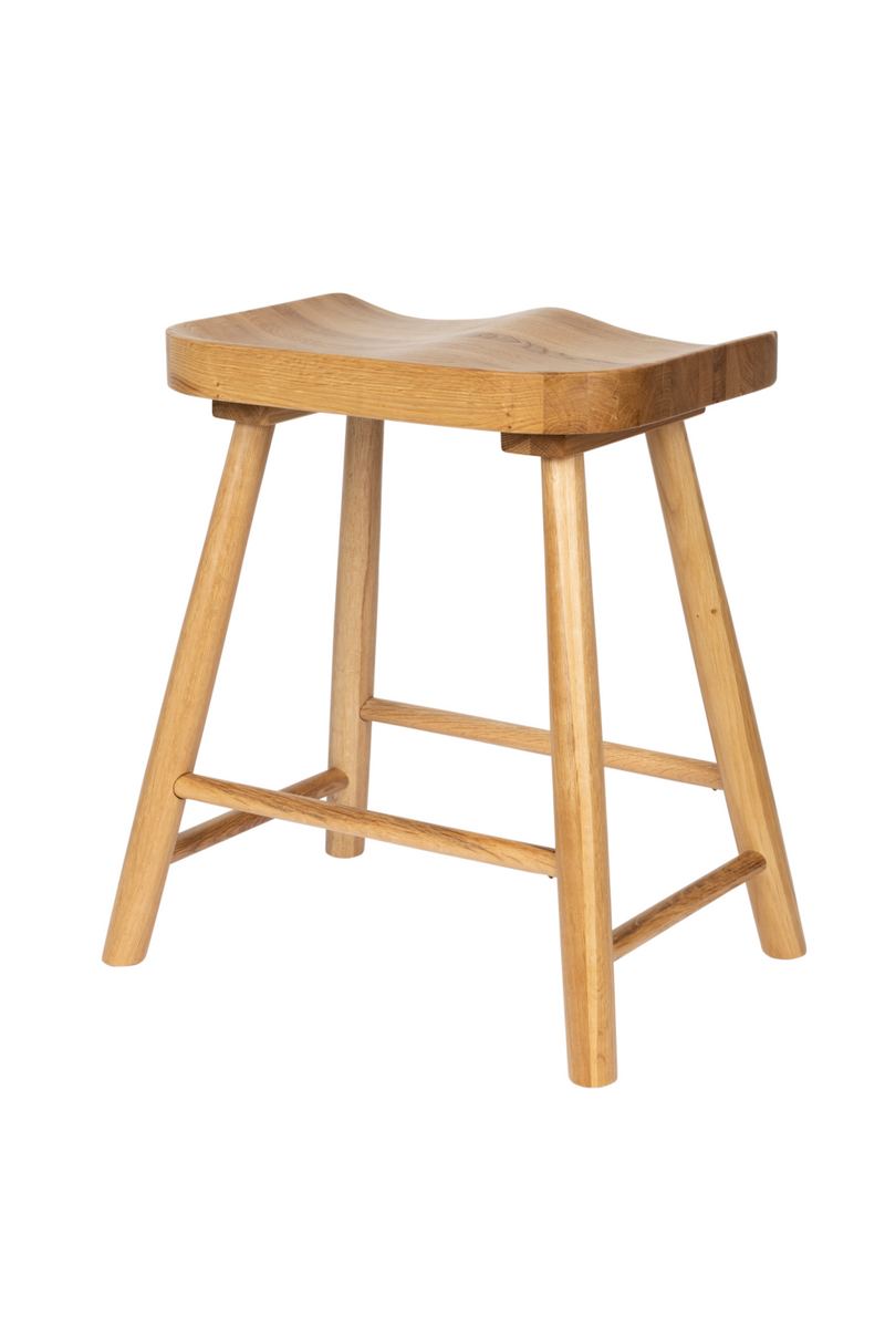 Solid Oak Stool | DF Vander | Oroatrade.com