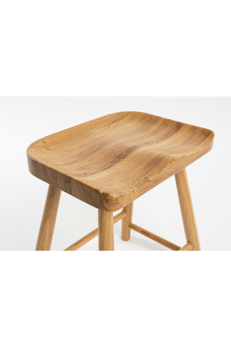 Solid Oak Stool | DF Vander | Oroatrade.com