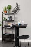 Black Saddle Counter Stool | DF Tangle | Oroatrade.com