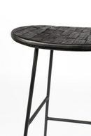 Black Saddle Counter Stool | DF Tangle | Oroatrade.com