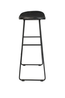 Black Saddle Counter Stool | DF Tangle | Oroatrade.com