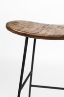 Brown Saddle Counter Stool | DF Tangle | Oroatrade.com
