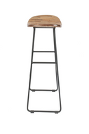Brown Saddle Counter Stool | DF Tangle | Oroatrade.com