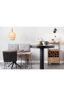 Brown Saddle Counter Stool | DF Tangle | Oroatrade.com